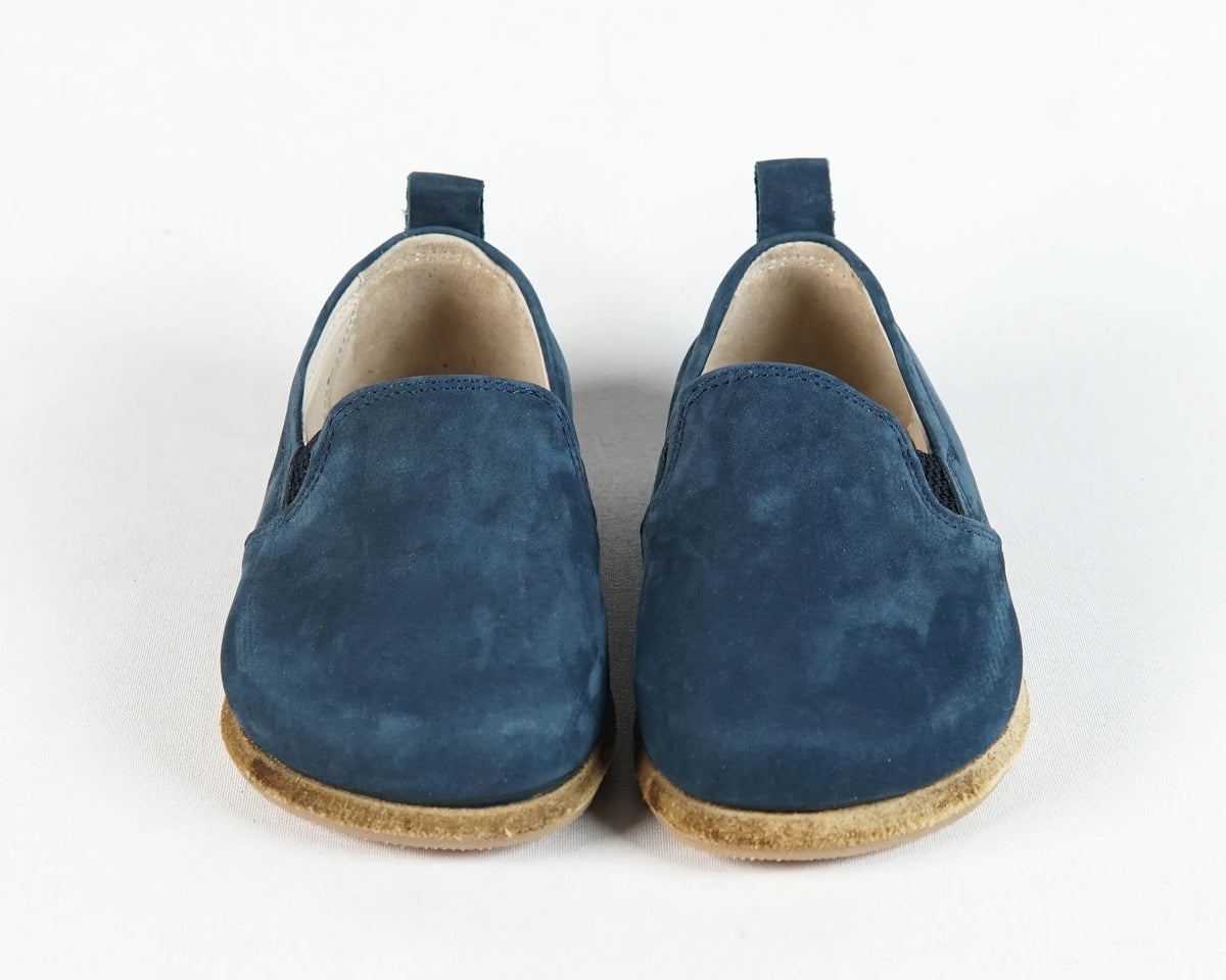 Nubuck Barefoot Ballet Shoes – Classic Sole — Leather Sole – Jeans