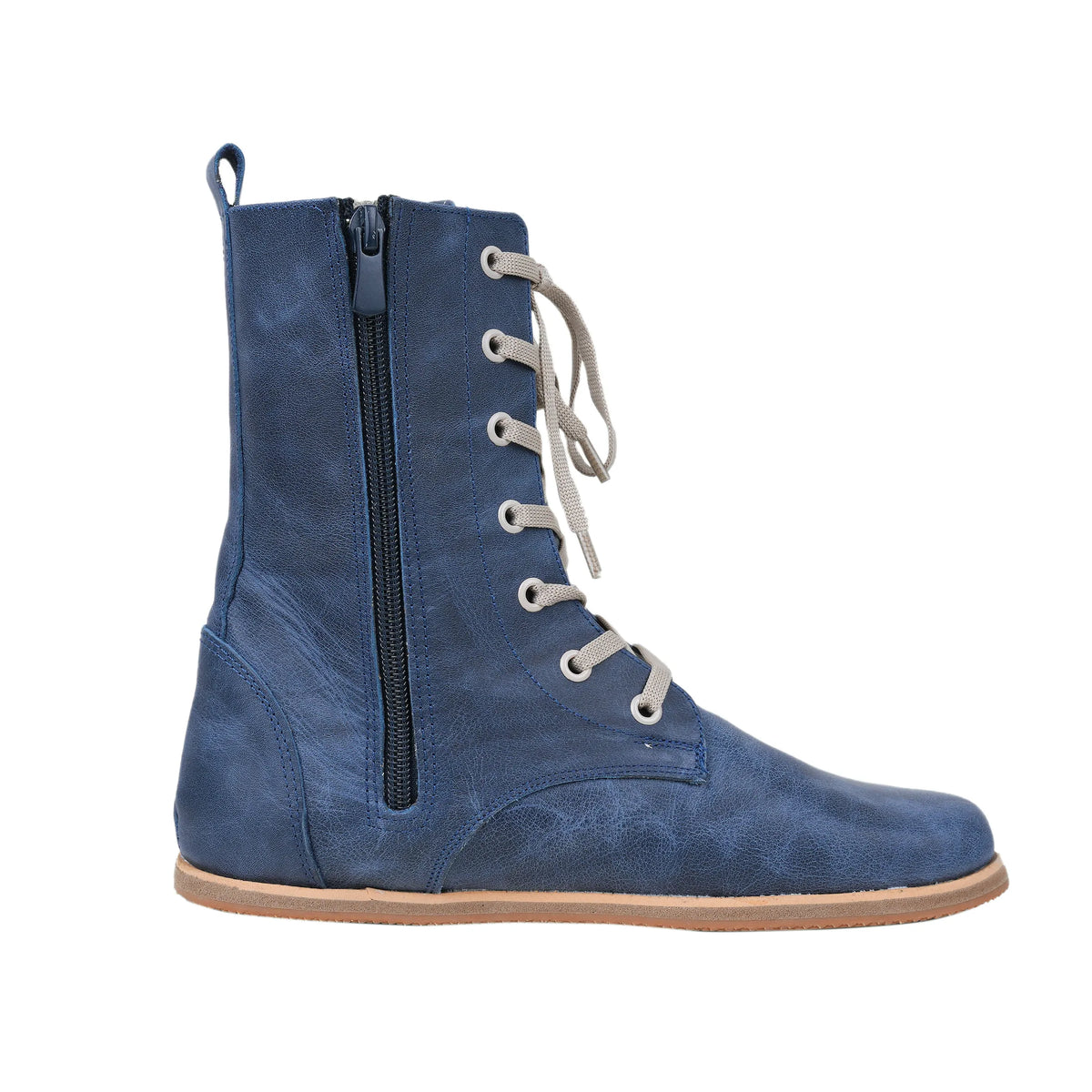 Crazy Barefoot Long Boots Shoes – Eva Outsole – Navy Blue