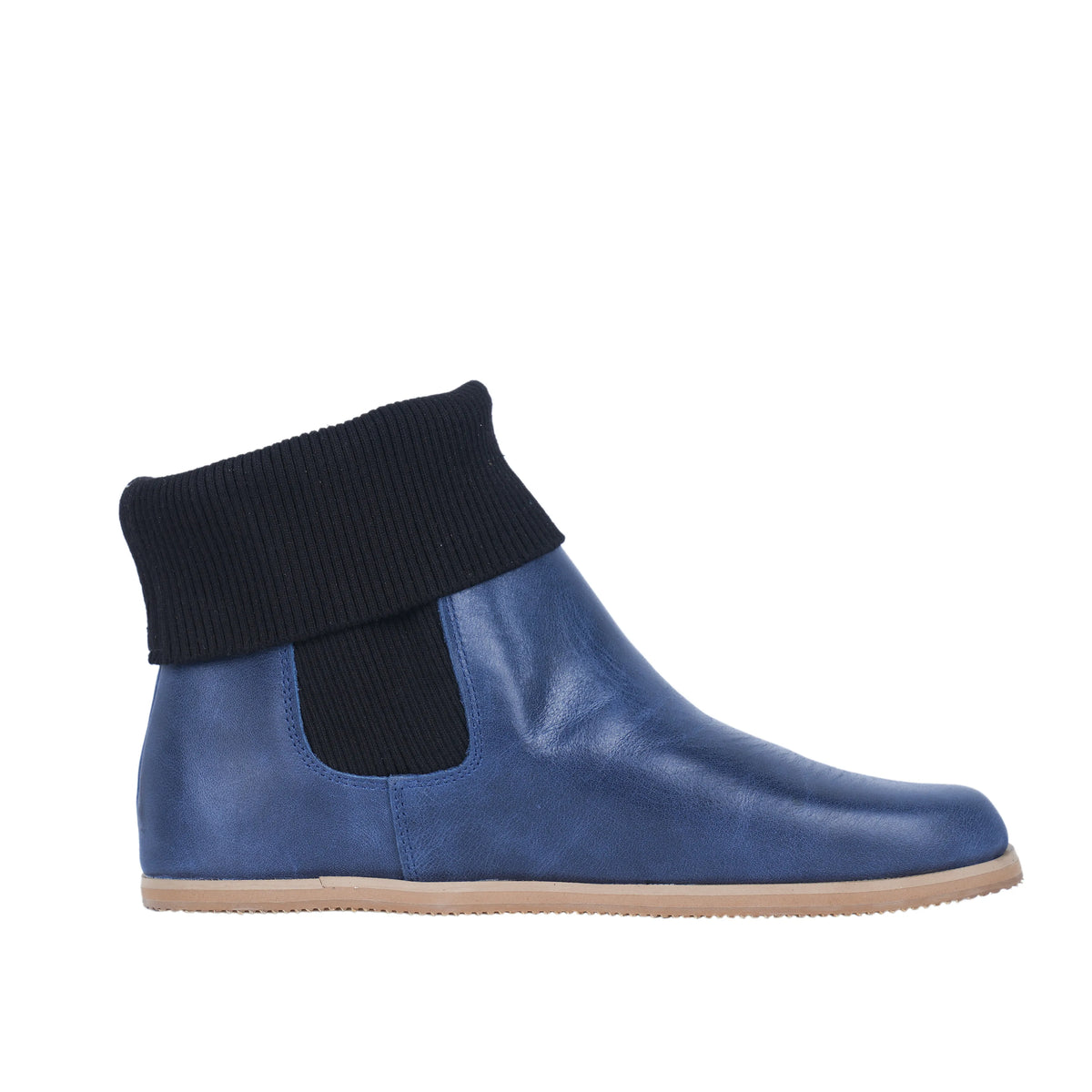 Crazy Barefoot Socks Chelsea Shoes – Eva Outsole – Navy Blue