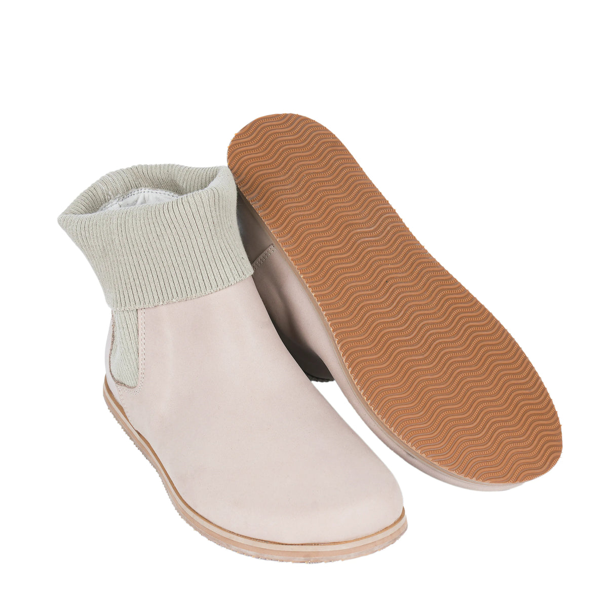 Crazy Barefoot Socks Chelsea Shoes – Eva Outsole – Undyed Crust