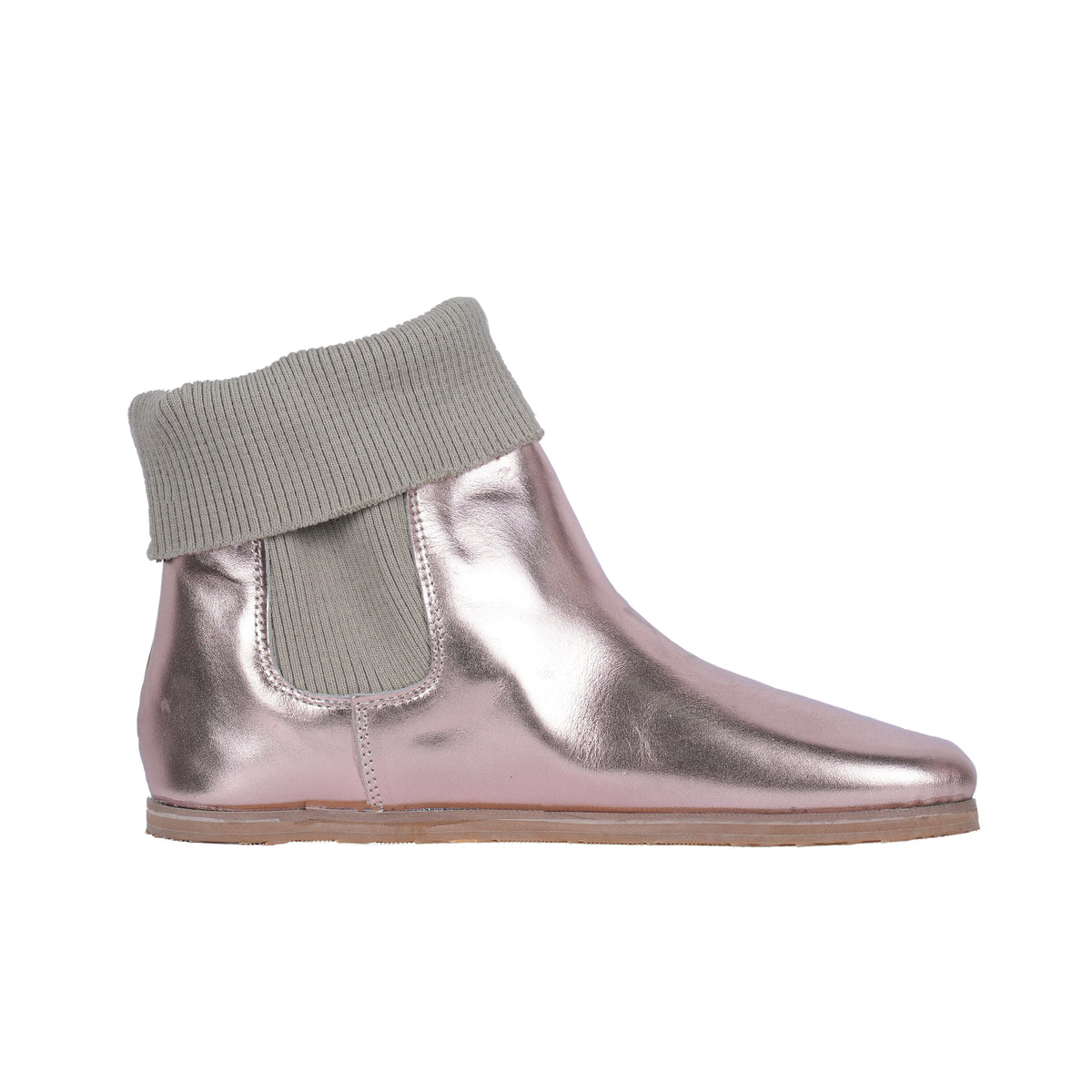 Bright Barefoot Socks Chelsea Shoes – Eva Outsole – Rose