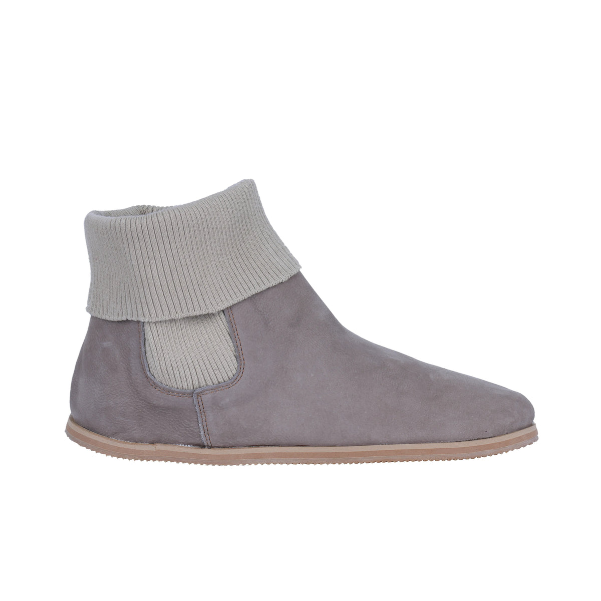 Nubuck Barefoot Socks Chelsea Shoes – Eva Outsole – Smoked