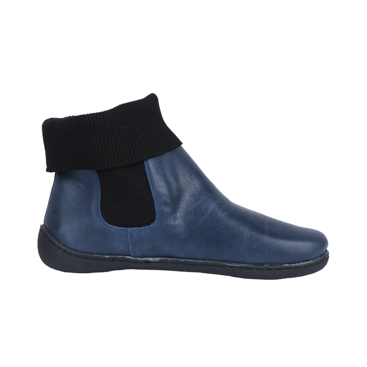 Crazy Barefoot Socks Chelsea Shoes – 6mm Rubber Sole – Navy Blue