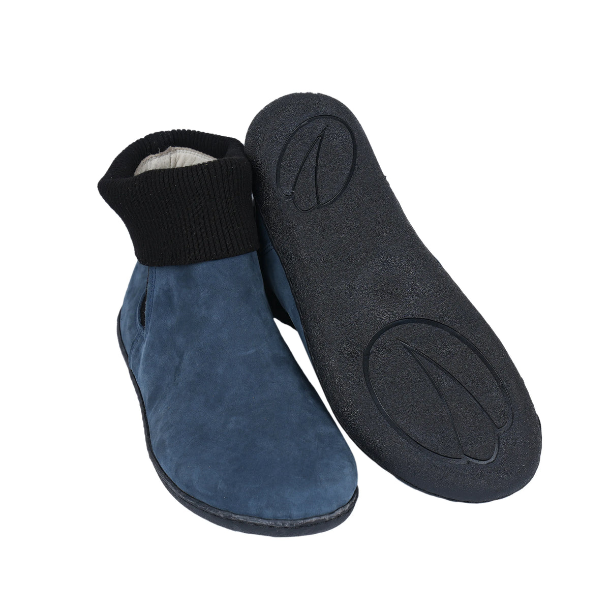 Nubuck Barefoot Socks Chelsea Shoes – 6mm Rubber Sole – Jeans