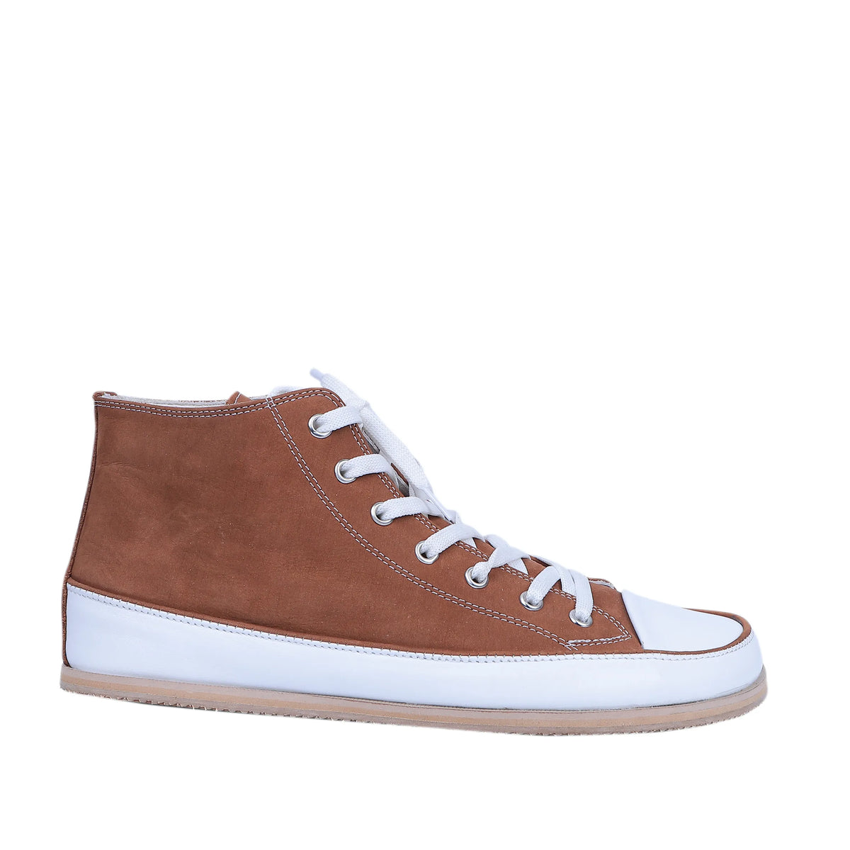 Nubuck Barefoot Long Boots Converse Shoes – Eva Outsole – Tan