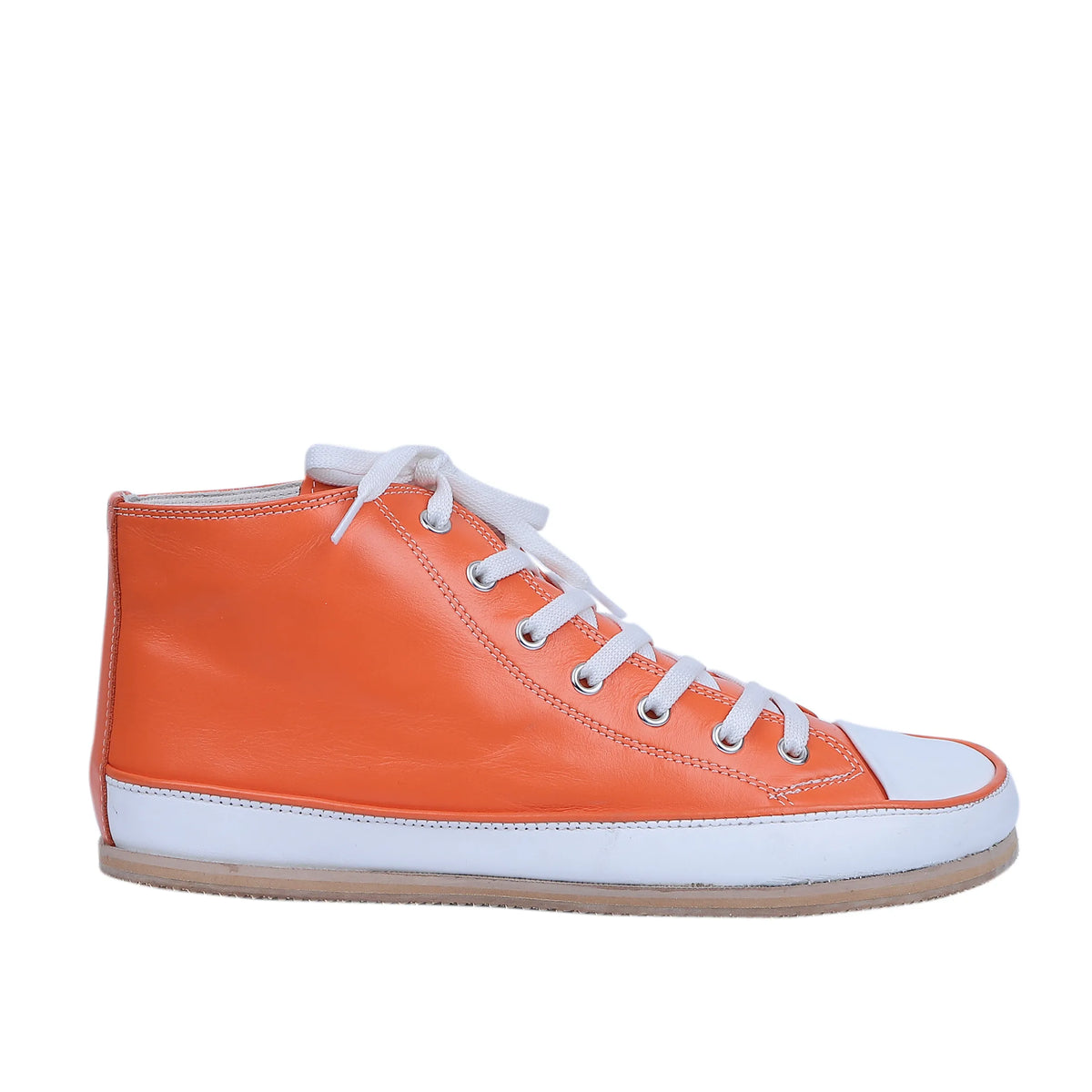 Smooth Barefoot Long Boots Converse Shoes – Eva Outsole – Orange