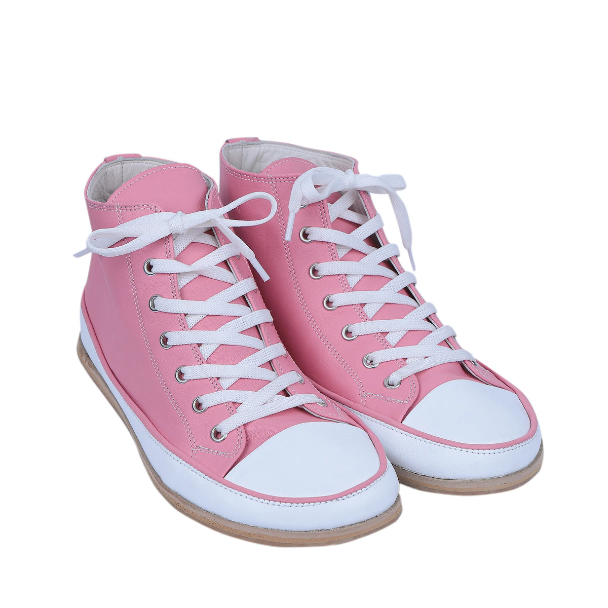Smooth Barefoot Long Boots Converse Shoes – Eva Outsole – Pink