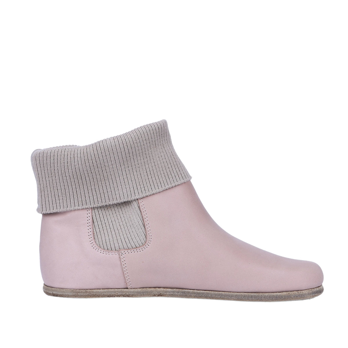 Crazy Barefoot Socks Chelsea Shoes – Classic Sole — Leather Sole – Undyed Crust
