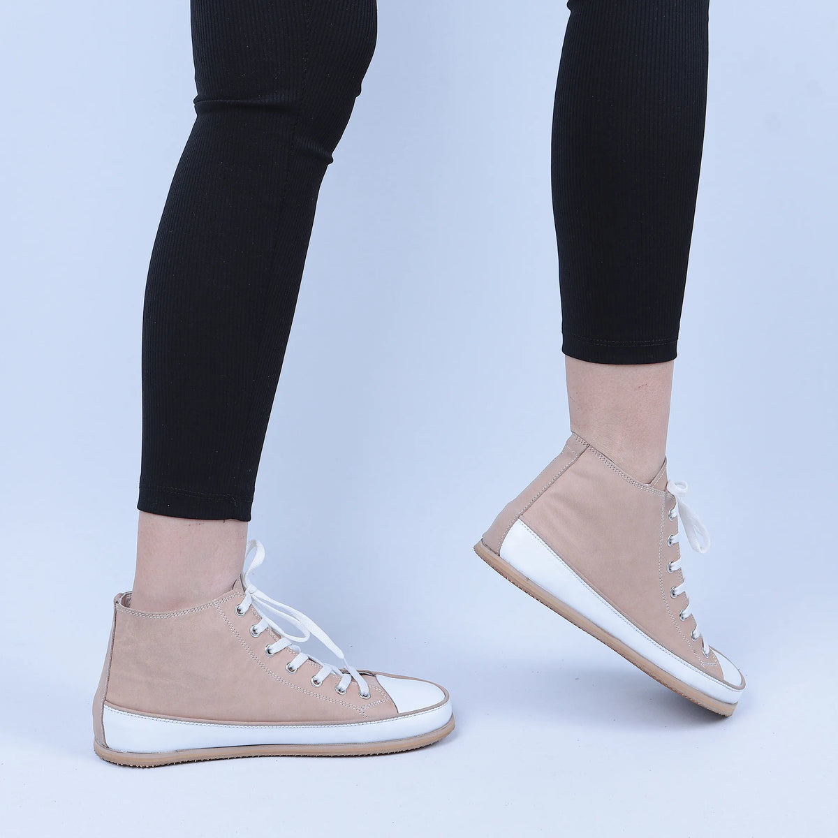 Crazy Barefoot Long Boots Converse Shoes – Eva Outsole – Undyed Crust