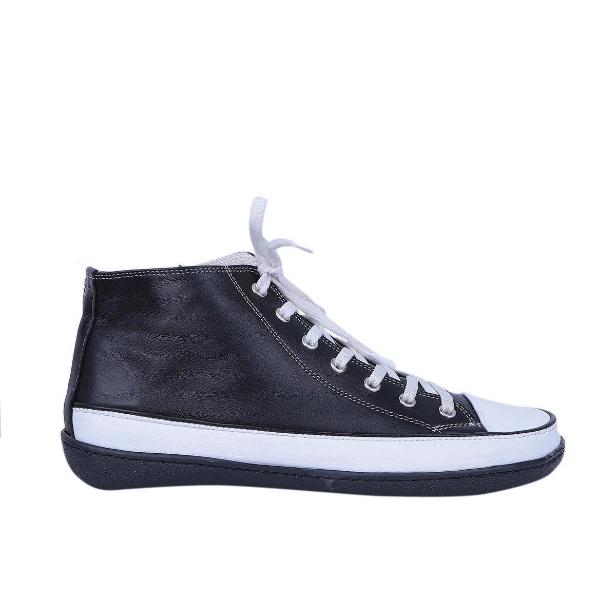 Smooth Barefoot Long Boots Converse Shoes – 6mm Rubber Sole – Black