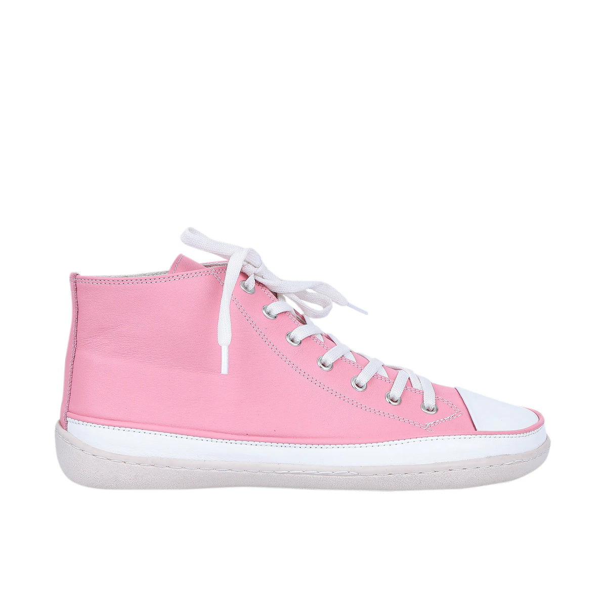 Smooth Barefoot Long Boots Converse Shoes – 6mm Rubber Sole – Pink