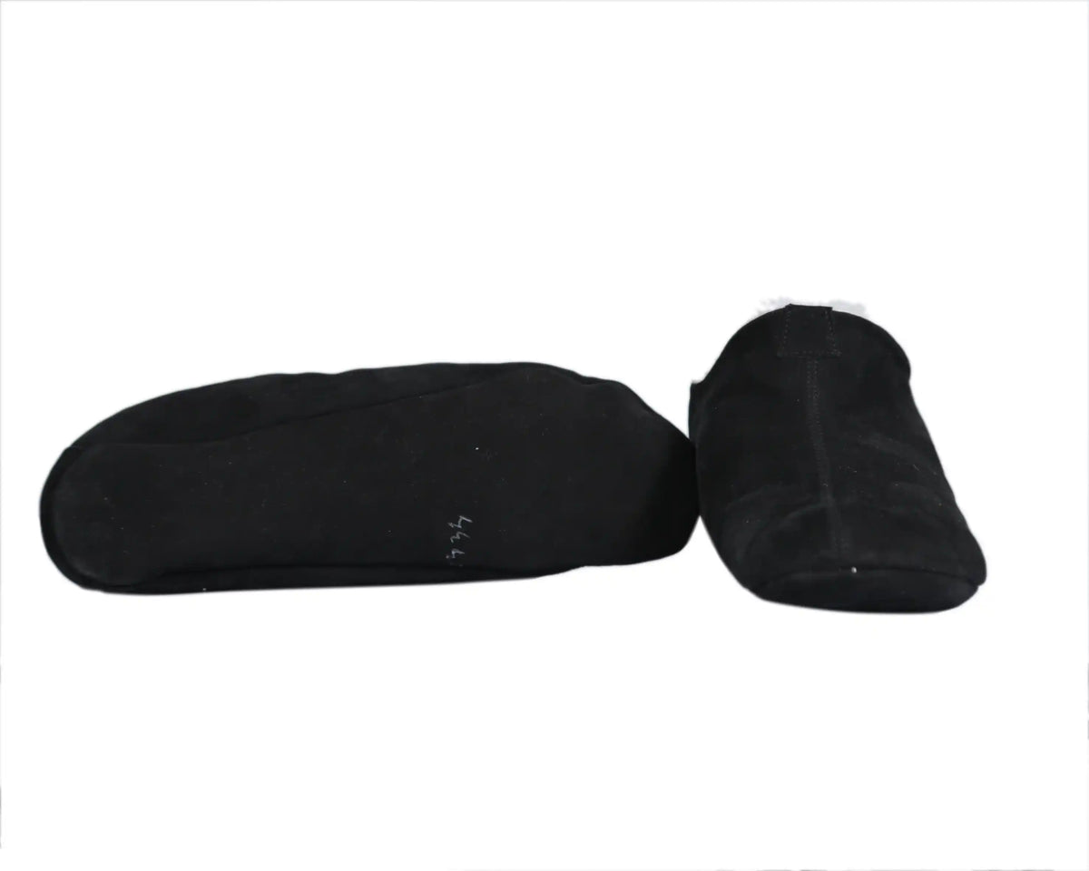Nubuck Barefoot Home Slippers Sandals Shoes – Black