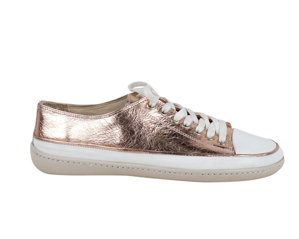 Bright Barefoot Converse Shoes – 6mm Rubber Sole – Rose Gold