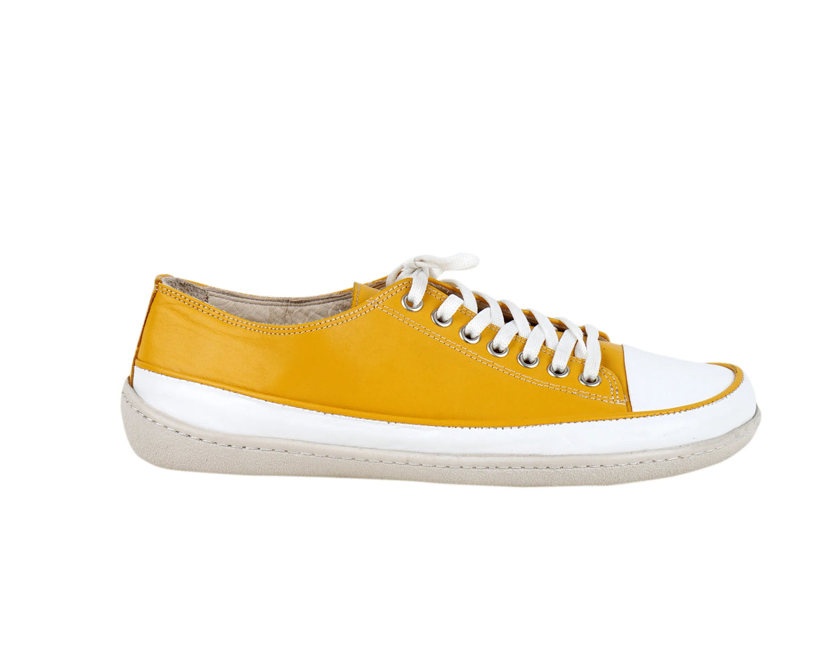 Smooth Barefoot Converse Shoes – 6mm Rubber Sole – Mustard