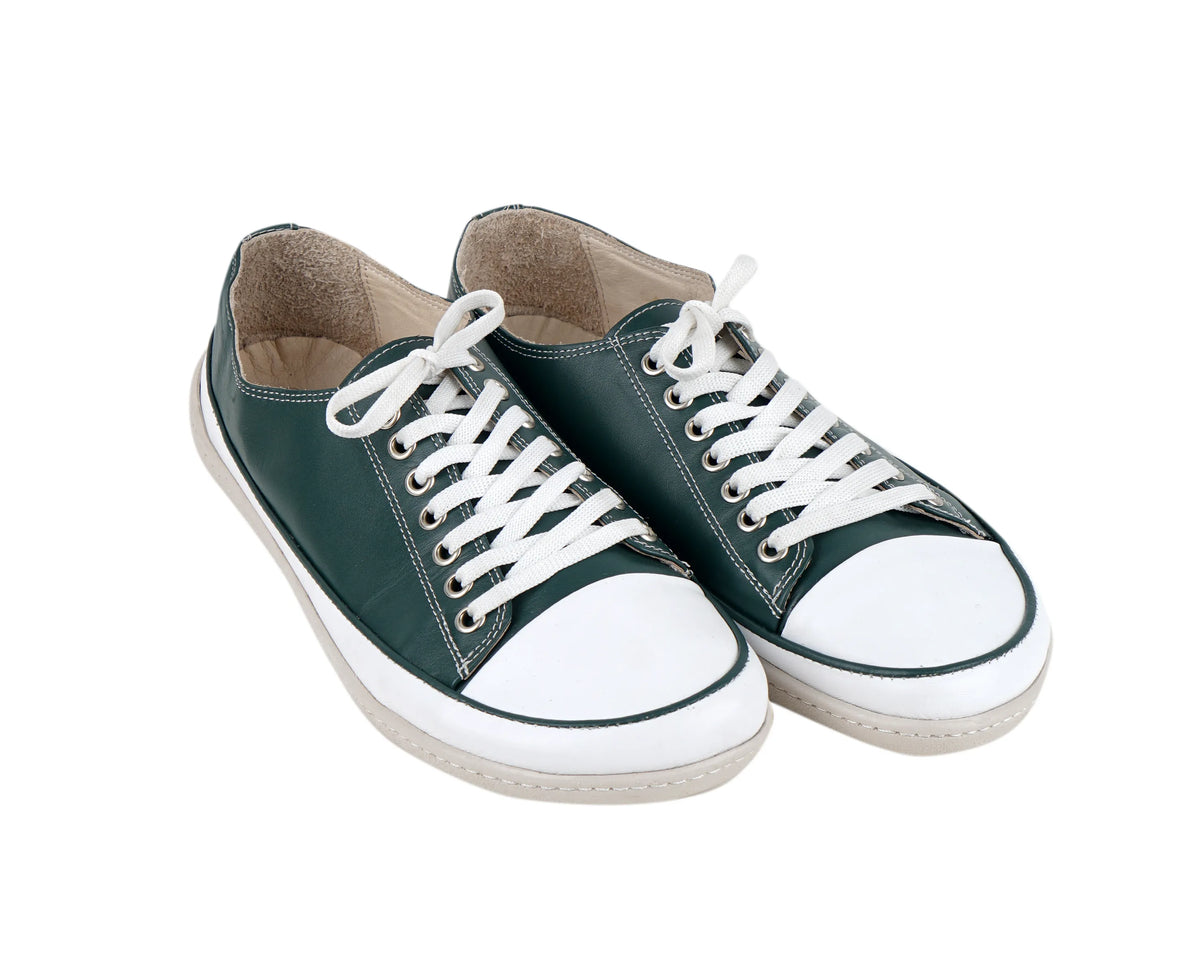 Smooth Barefoot Converse Shoes – 6mm Rubber Sole – Green
