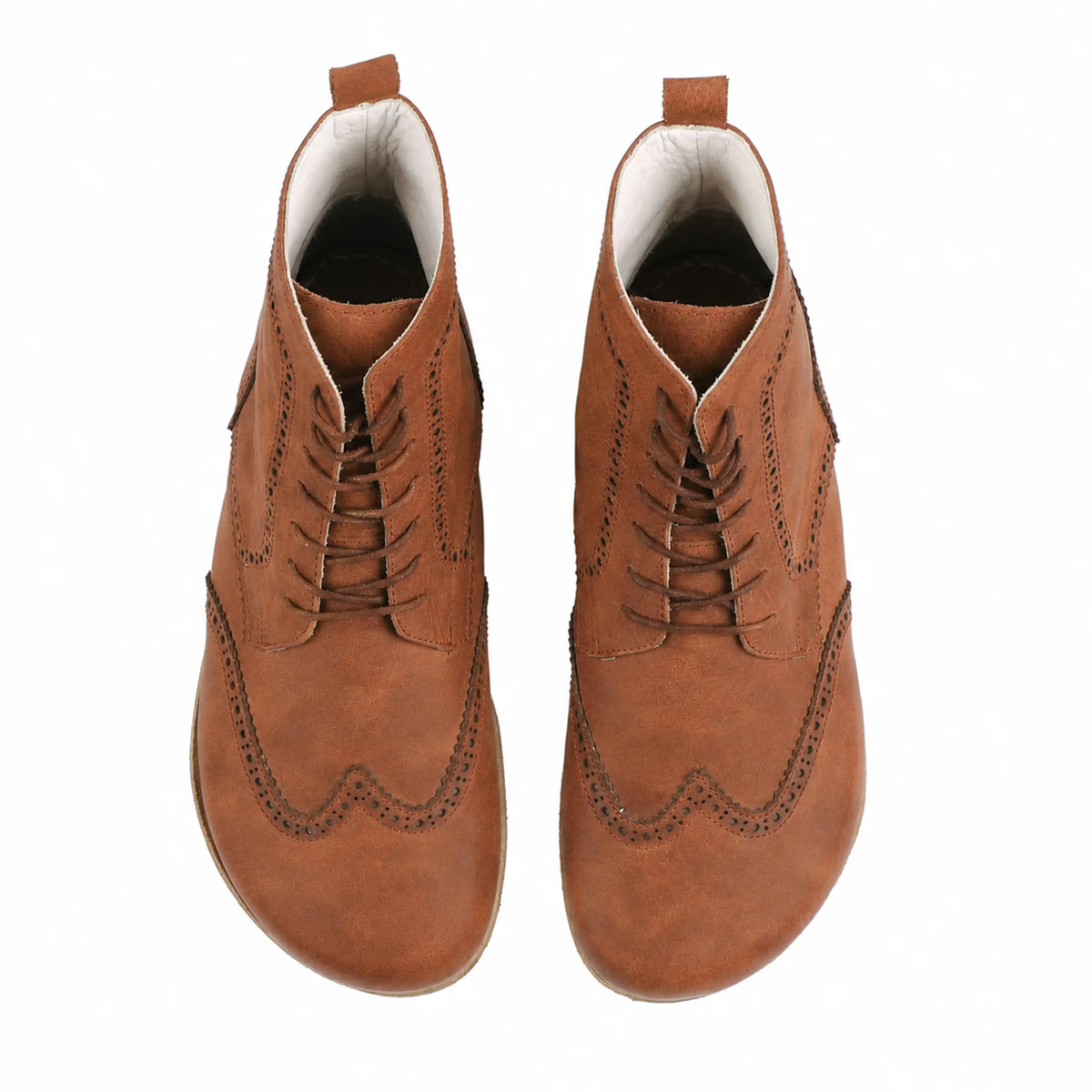 Crazy Barefoot Moccasin Boots Shoes – Classic Sole — Leather Sole – Honey Camel