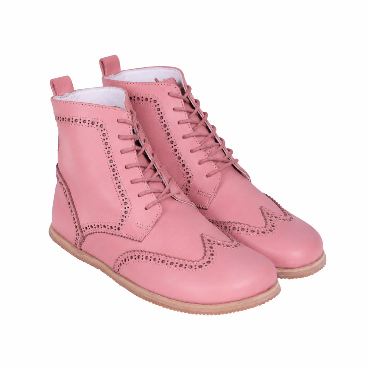 Smooth Barefoot Moccasin Boots Shoes – Eva Outsole – Pink