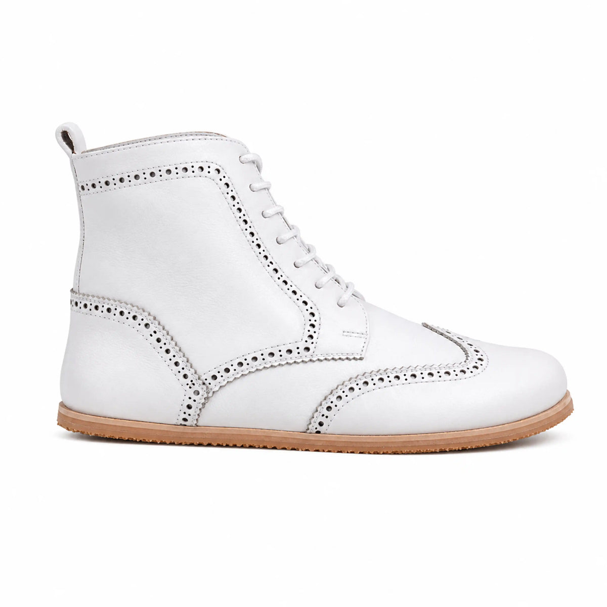 Smooth Barefoot Moccasin Boots Shoes – Eva Outsole – White