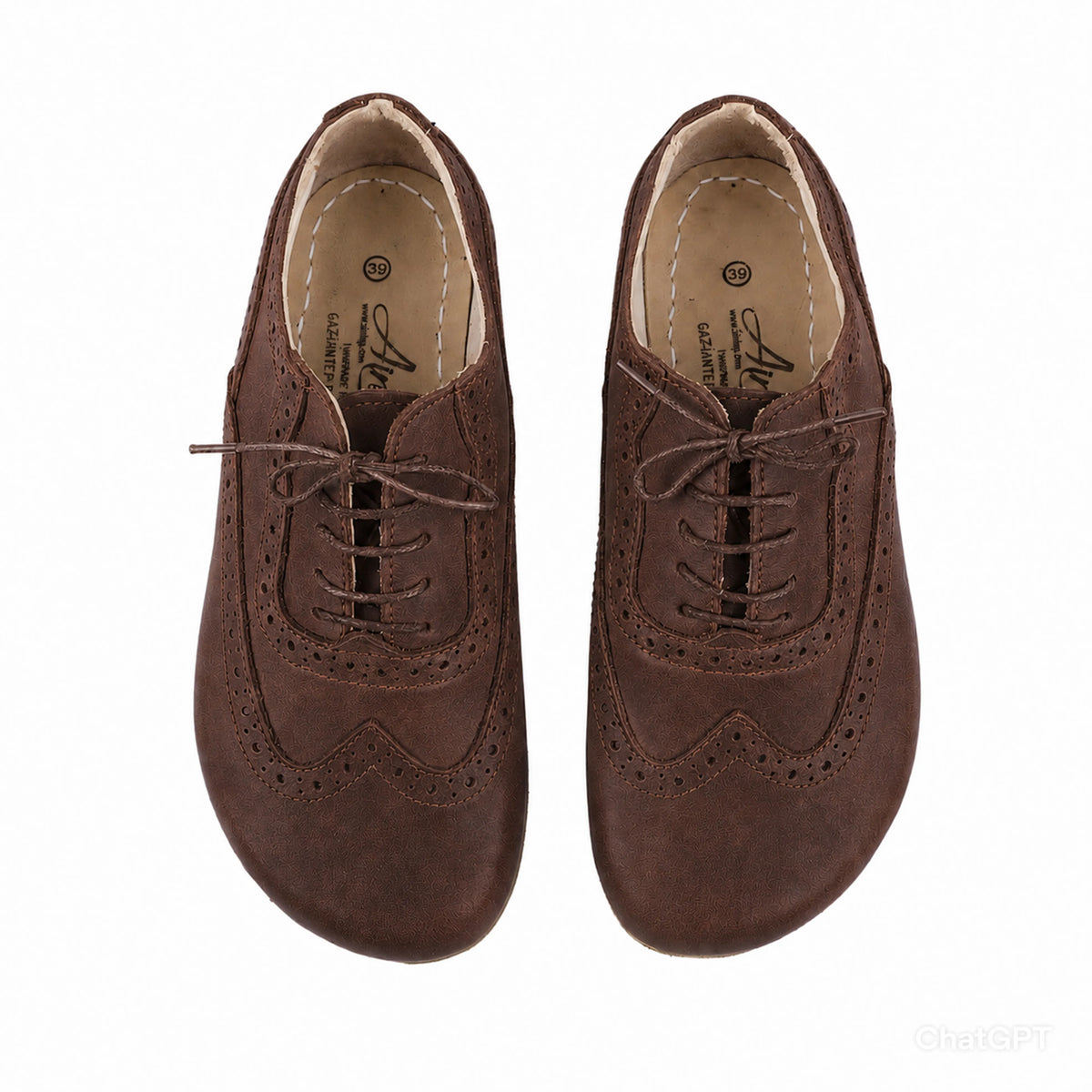 Crazy Barefoot Moccasin Shoes – Classic Sole — Leather Sole – Brown