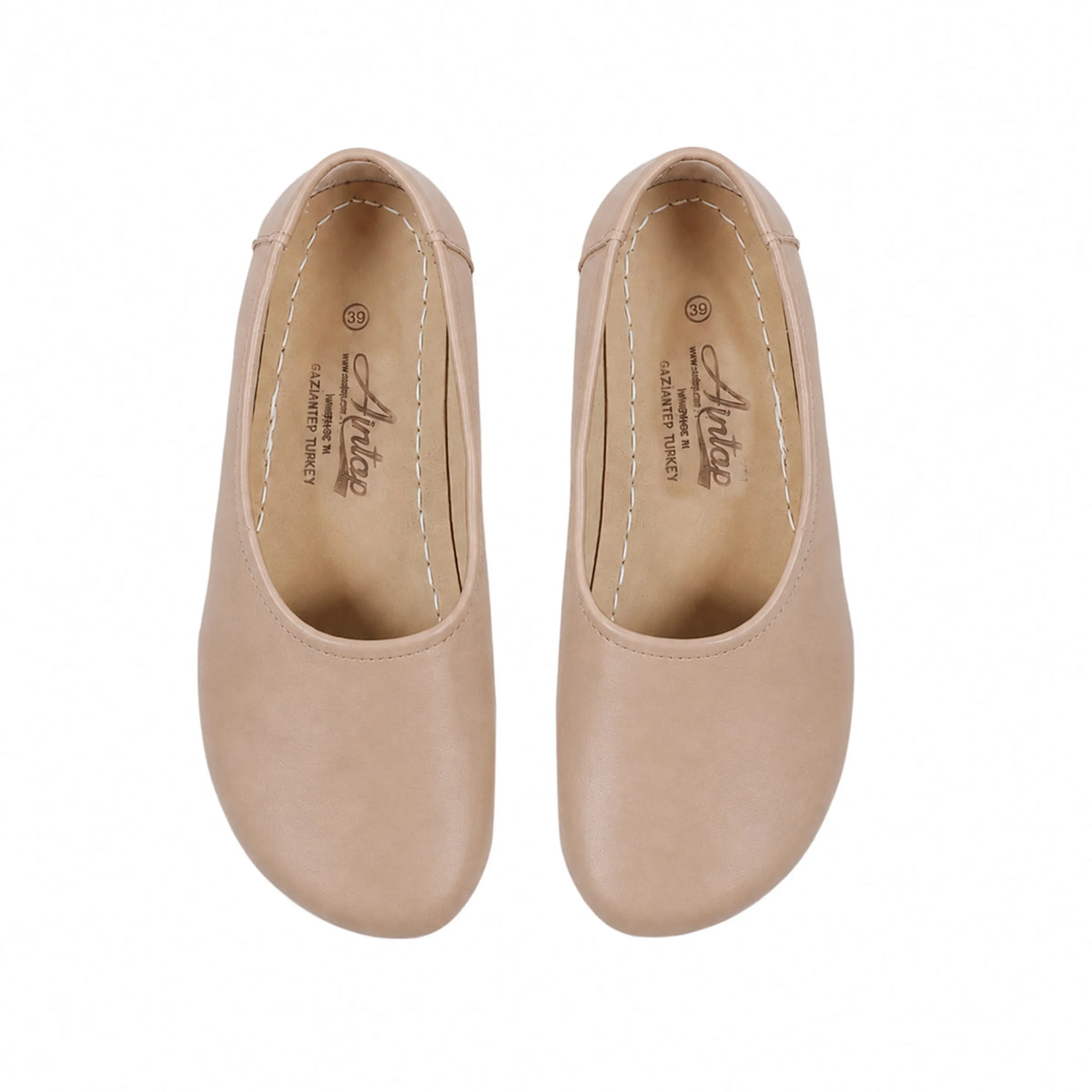 Crazy Barefoot Ballet Shoes – Rubber Sole – Undyed Crust