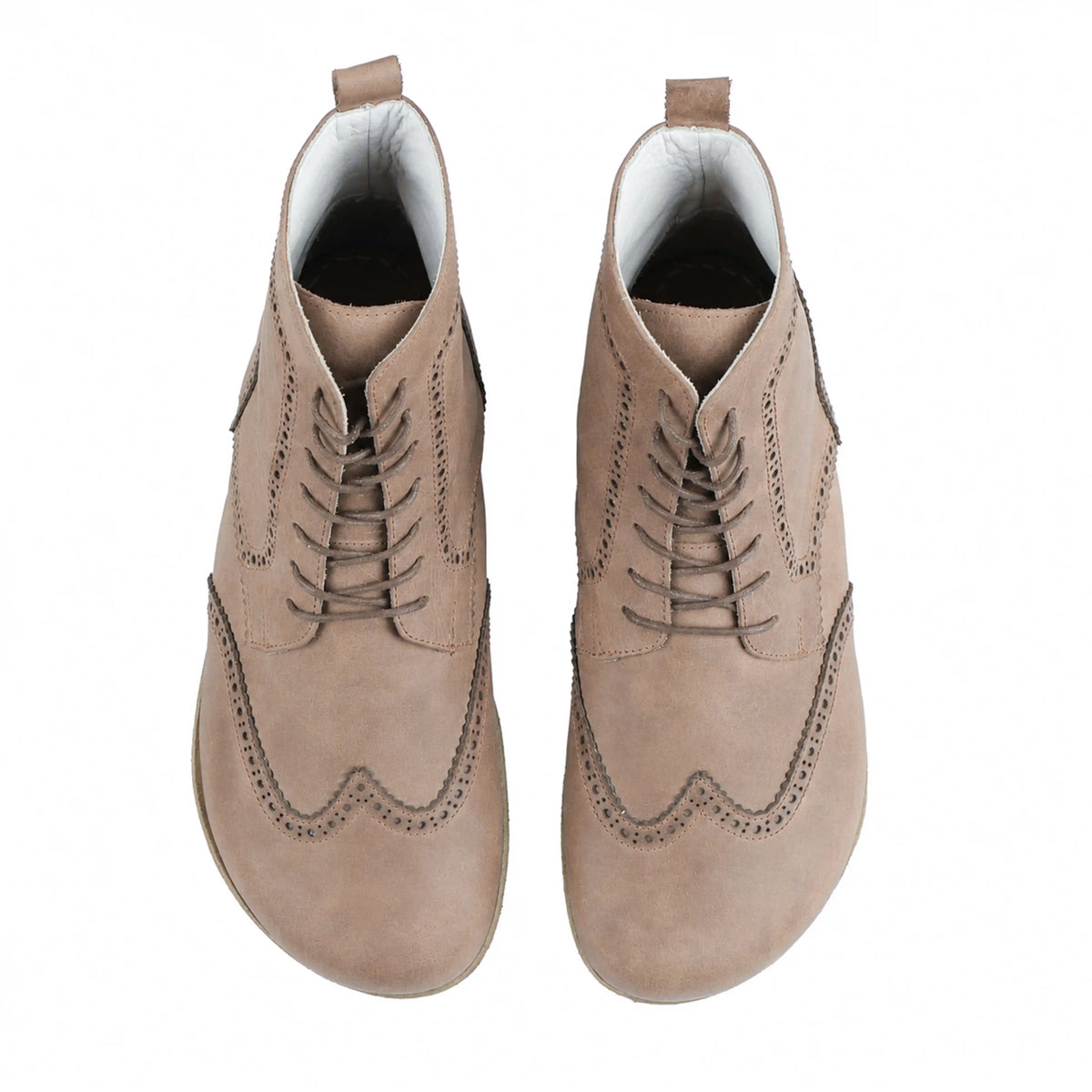 Crazy Barefoot Moccasin Boots Shoes – Classic Sole — Leather Sole – Undyed Crust