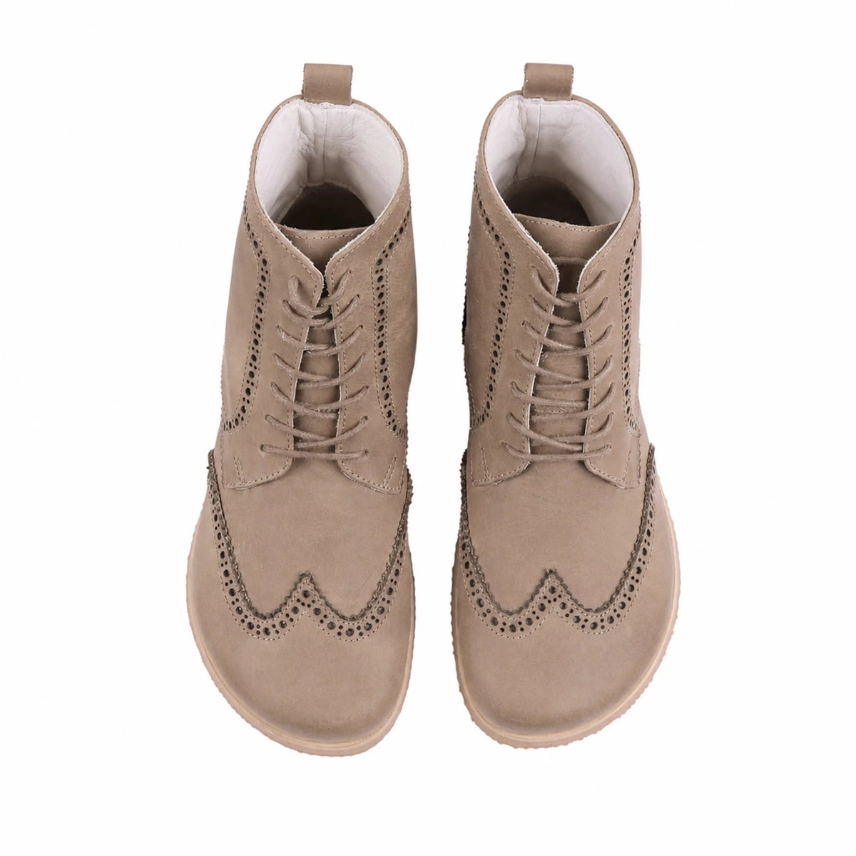 Crazy Barefoot Moccasin Boots Shoes – Eva Outsole – Undyed Crust