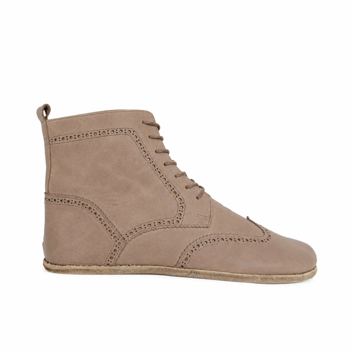 Crazy Barefoot Moccasin Boots Shoes – Classic Sole — Leather Sole – Undyed Crust