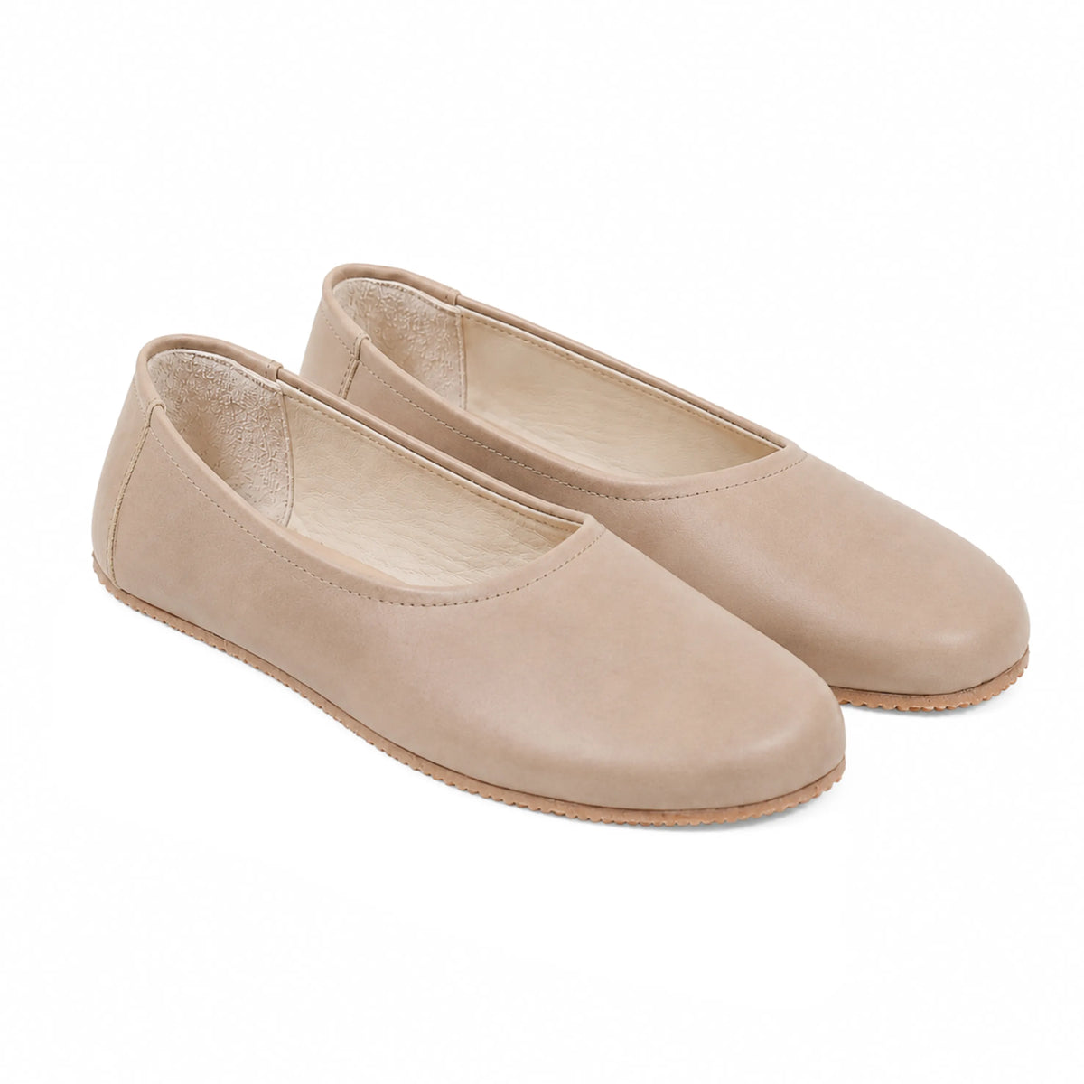 Crazy Barefoot Ballet Shoes – Rubber Sole – Undyed Crust
