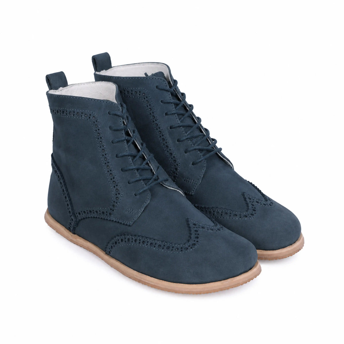 Nubuck Barefoot Moccasin Boots Shoes – Eva Outsole – Jeans