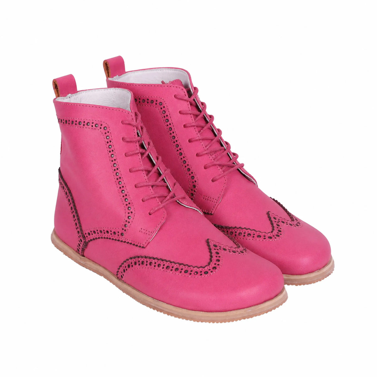 Smooth Barefoot Moccasin Boots Shoes – Eva Outsole – Fuscia