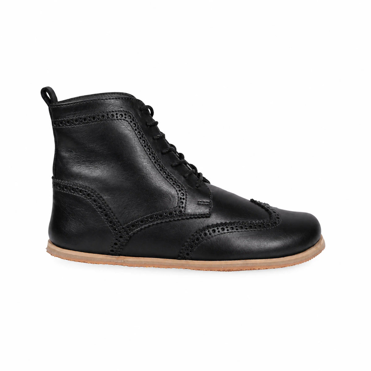 Smooth Barefoot Moccasin Boots Shoes – Eva Outsole – Black