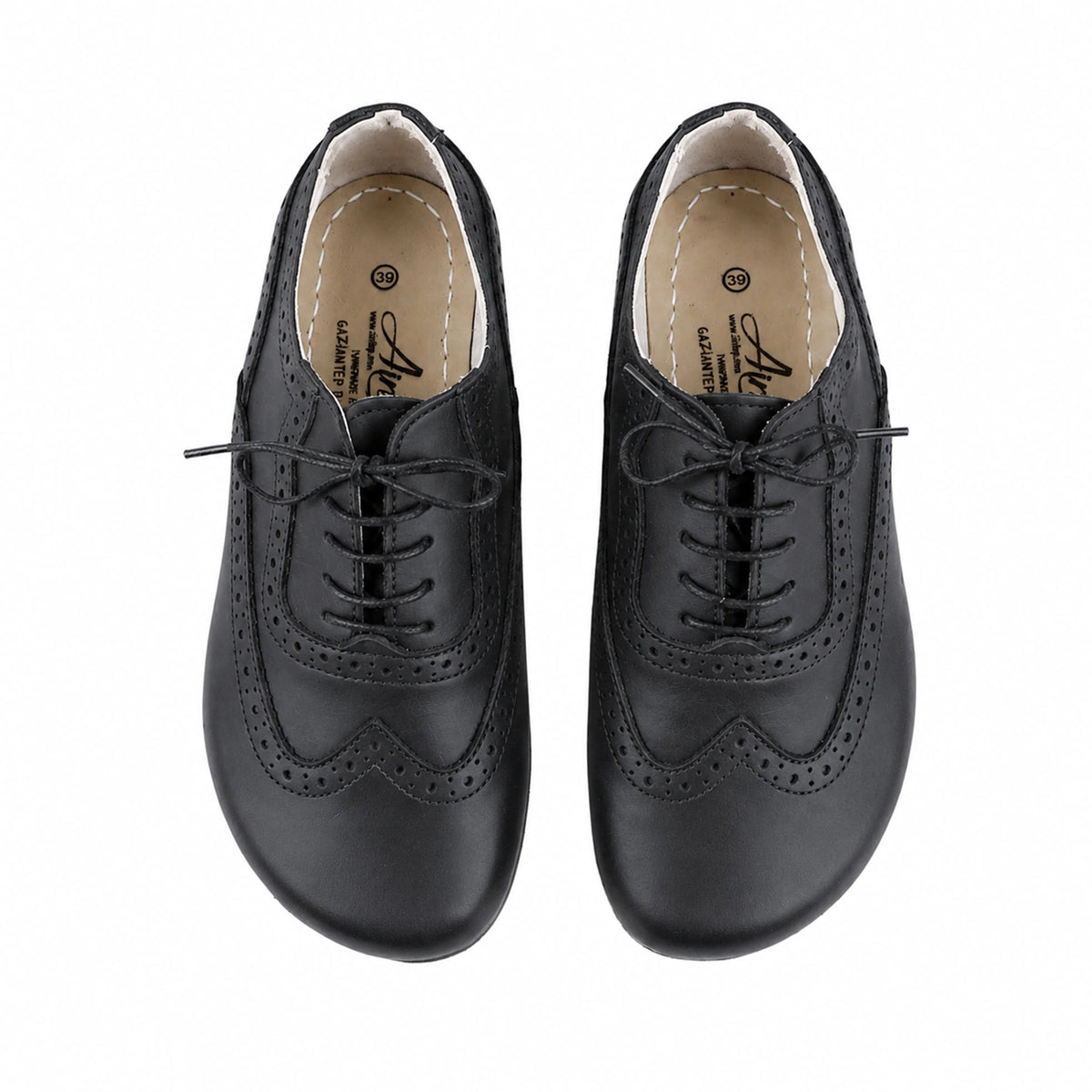 Crazy Barefoot Moccasin Shoes – Classic Sole — Leather Sole – Black