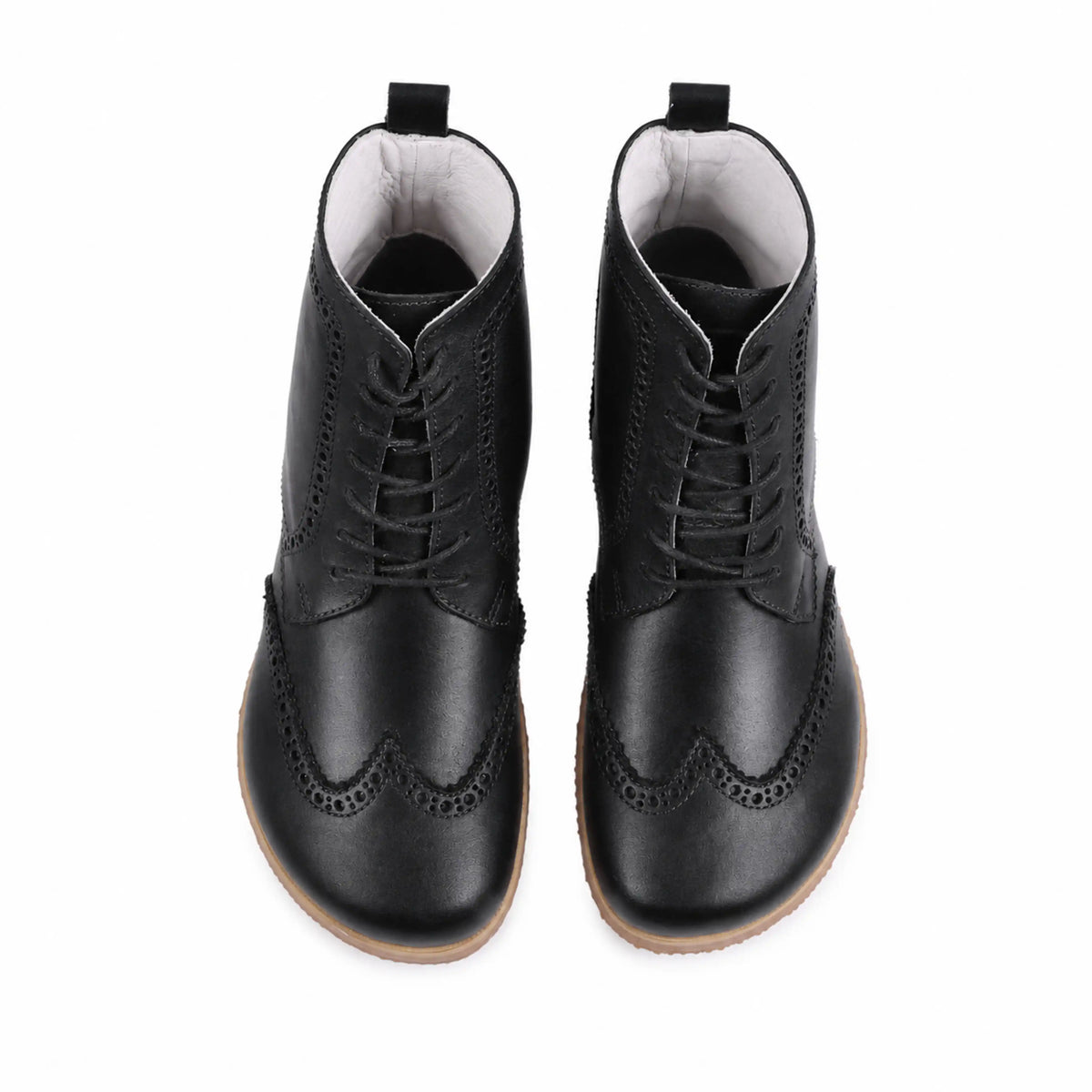 Smooth Barefoot Moccasin Boots Shoes – Eva Outsole – Black