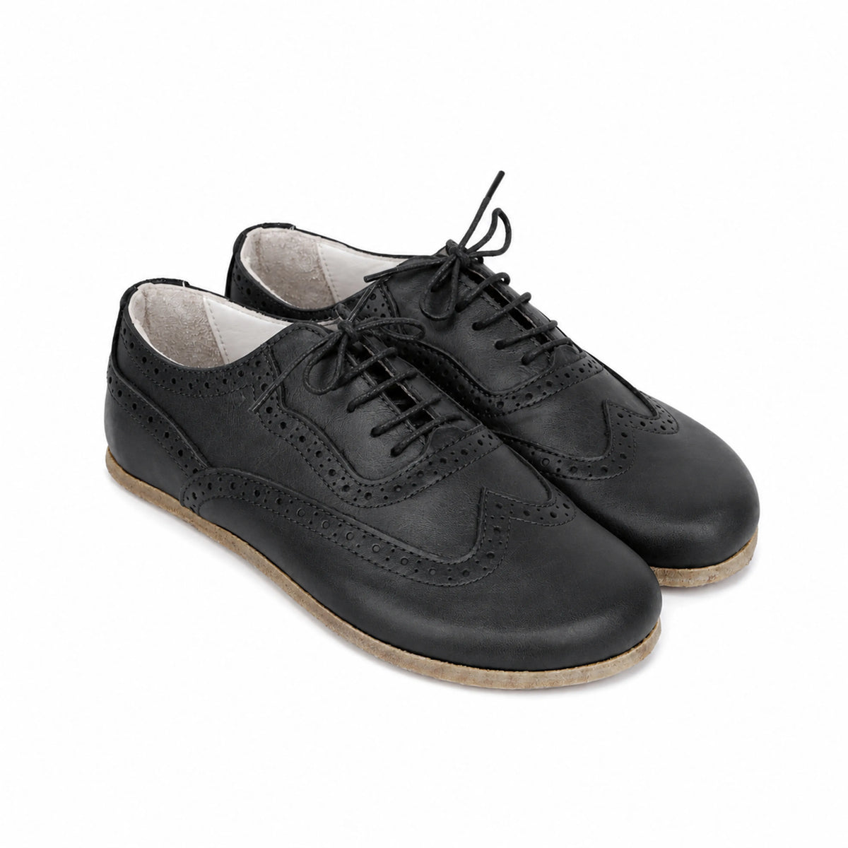 Crazy Barefoot Moccasin Shoes – Classic Sole — Leather Sole – Black
