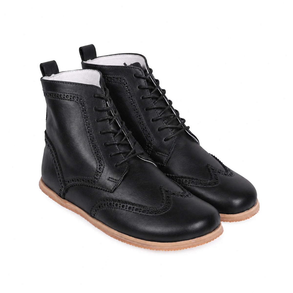 Smooth Barefoot Moccasin Boots Shoes – Eva Outsole – Black