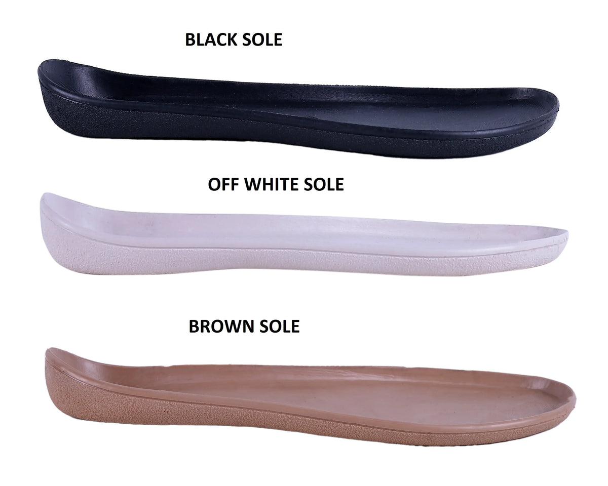 Smooth Barefoot Long Boots Shoes – 6mm Rubber Sole – Red