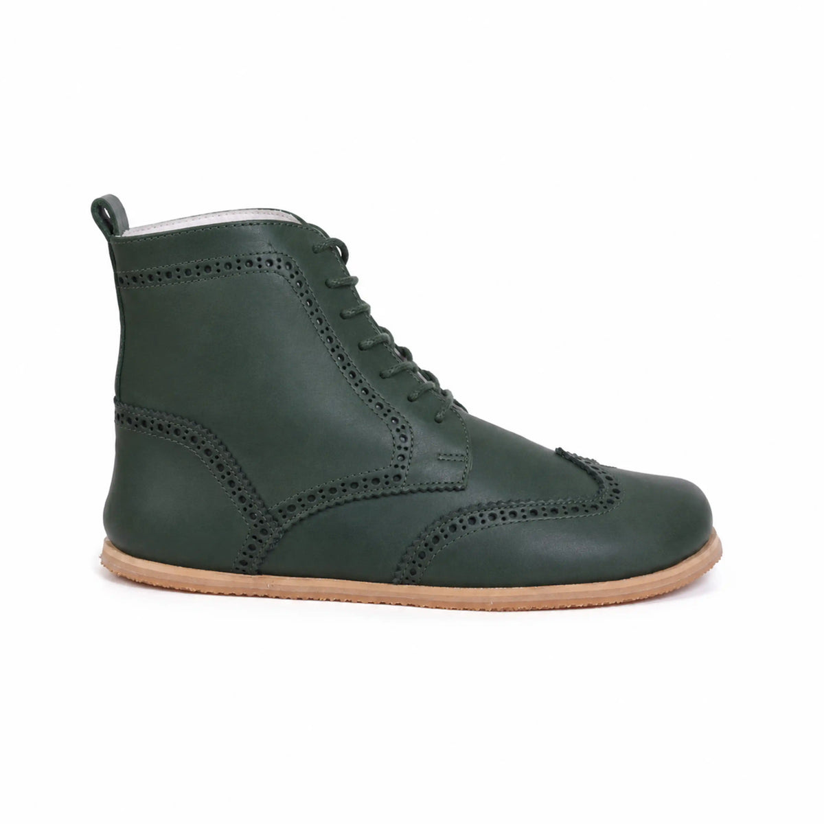 Smooth Barefoot Moccasin Boots Shoes – Eva Outsole – Green