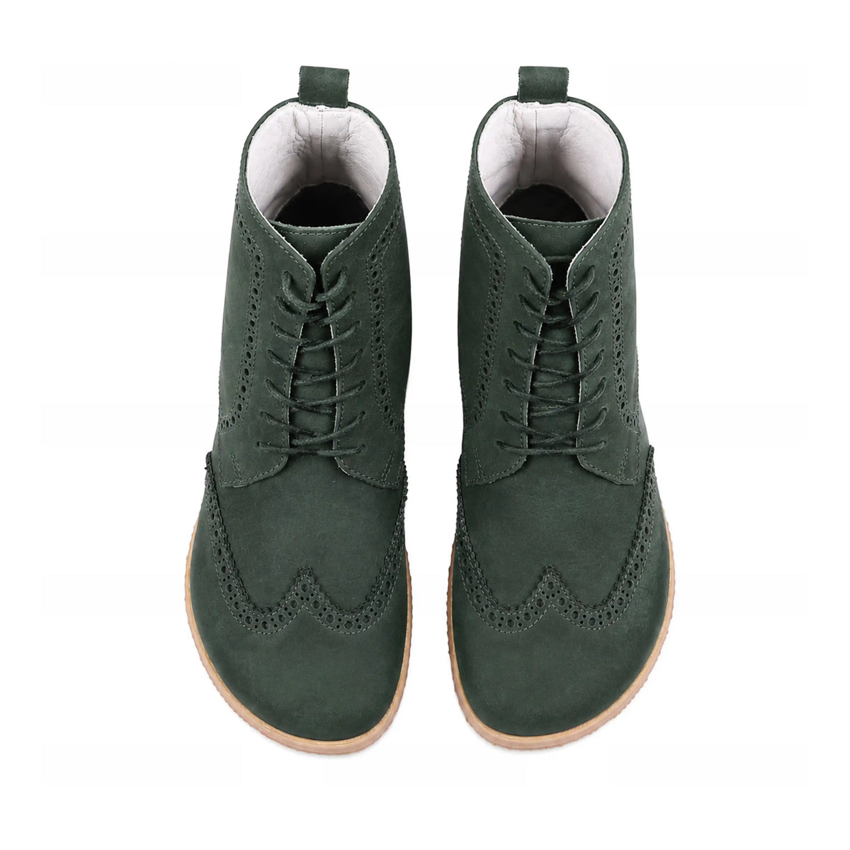 Smooth Barefoot Moccasin Boots Shoes – Eva Outsole – Green