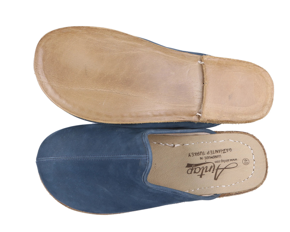Nubuck Barefoot Regular Sandals Shoes – Classic Sole — Leather Sole – Jeans