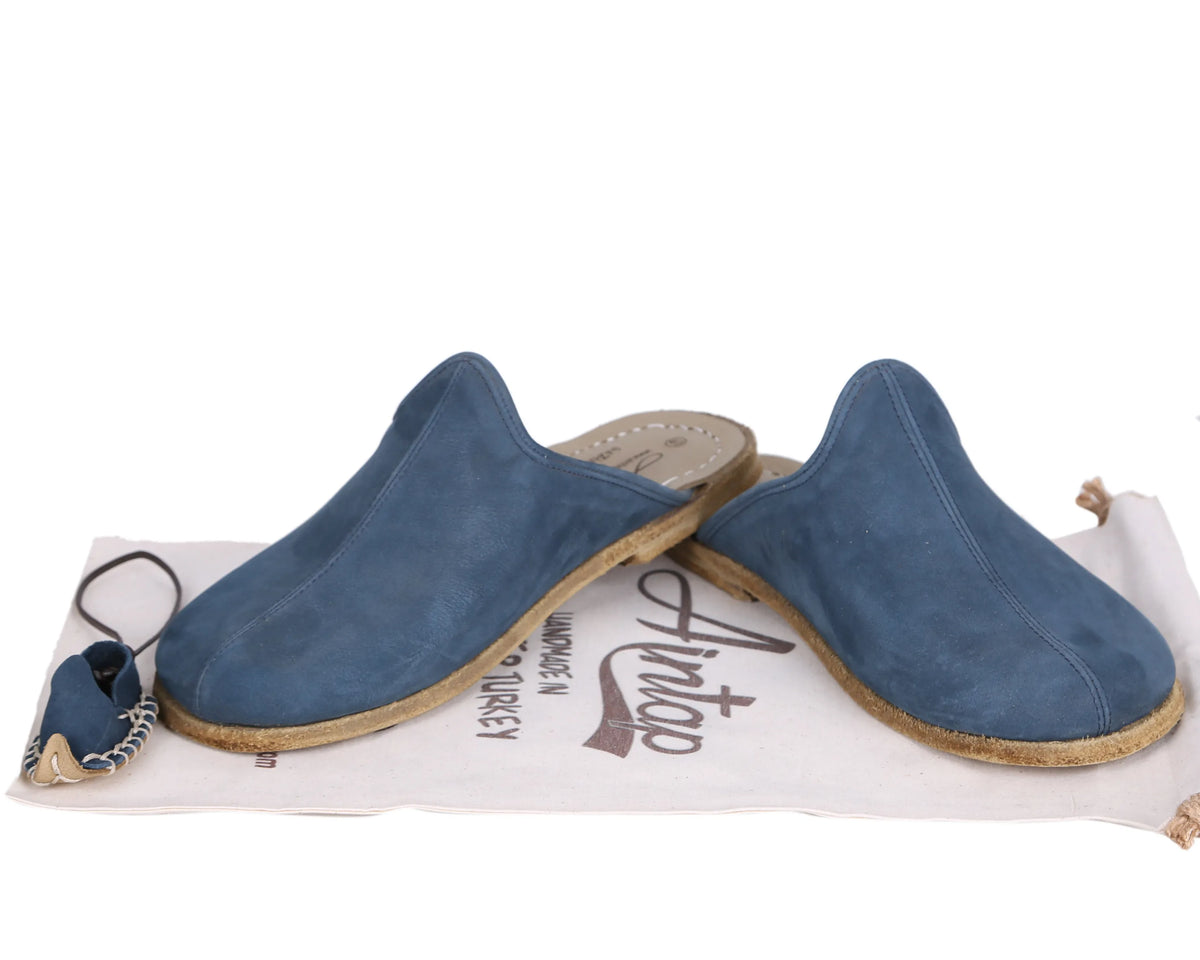 Nubuck Barefoot Regular Sandals Shoes – Classic Sole — Leather Sole – Jeans