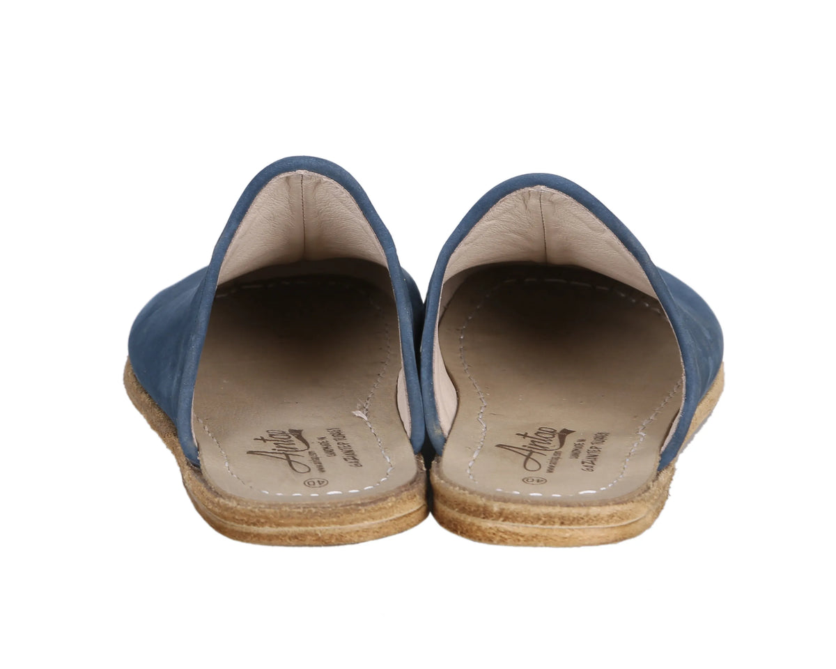 Nubuck Barefoot Regular Sandals Shoes – Classic Sole — Leather Sole – Jeans