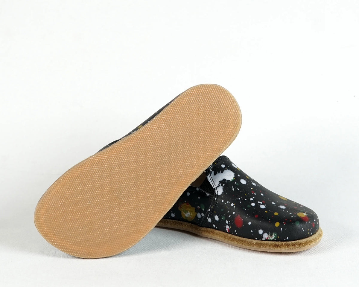 Splanter Barefoot Ballet Shoes – Classic Sole — Leather Sole – Black