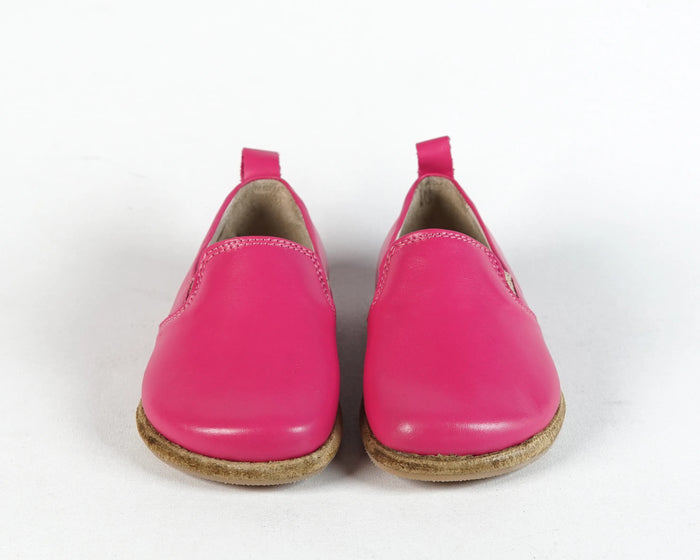 Smooth Barefoot Ballet Shoes – Classic Sole — Leather Sole – Fuscia