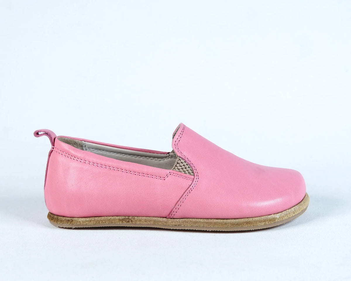 Smooth Barefoot Ballet Shoes – Classic Sole — Leather Sole – Pink