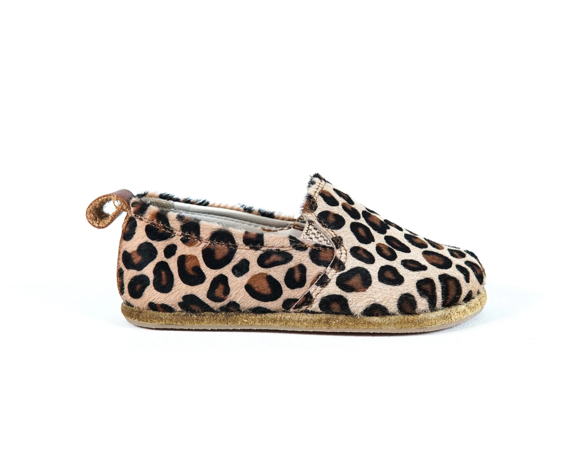 Hair Barefoot Ballet Shoes – Classic Sole — Leather Sole – Leopard