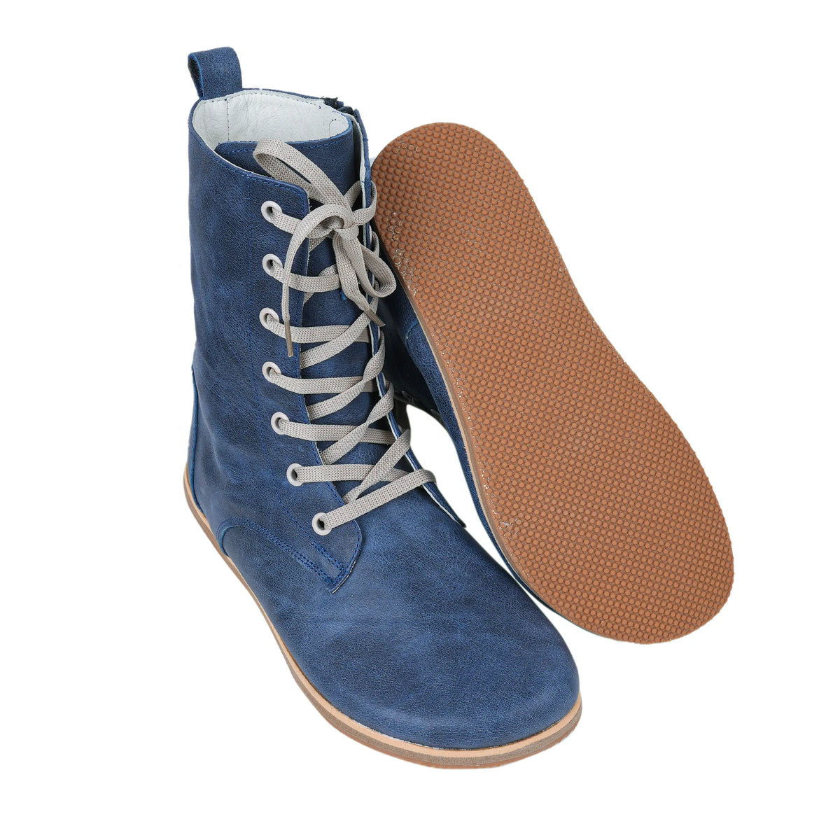 Crazy Barefoot Long Boots Shoes – Eva Outsole – Navy Blue