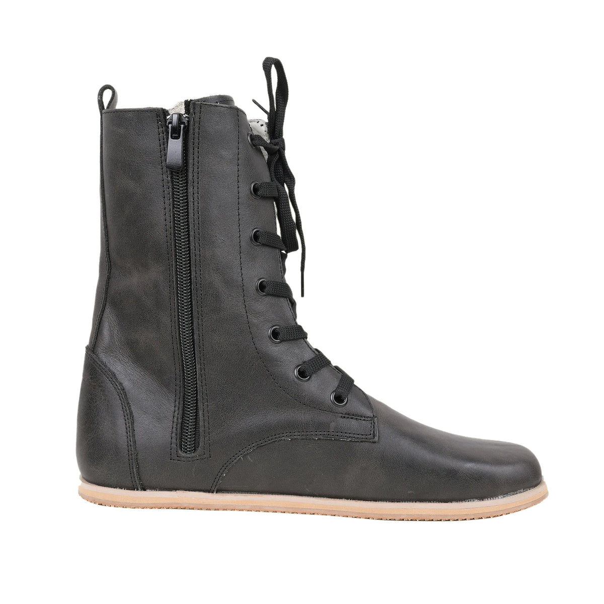 Crazy Barefoot Long Boots Shoes – Eva Outsole – Black