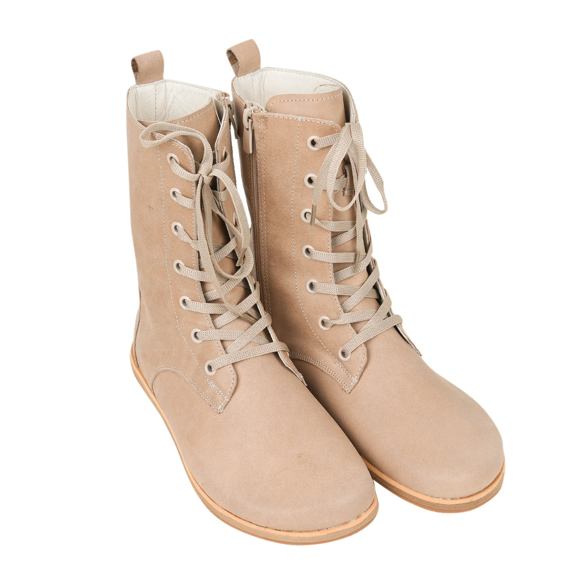 Crazy Barefoot Long Boots Shoes – Eva Outsole – Undyed Crust