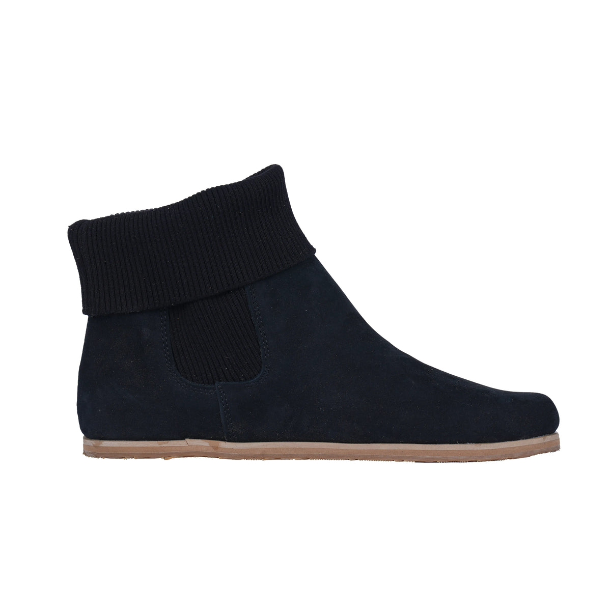 Nubuck Barefoot Socks Chelsea Shoes – Eva Outsole – Black