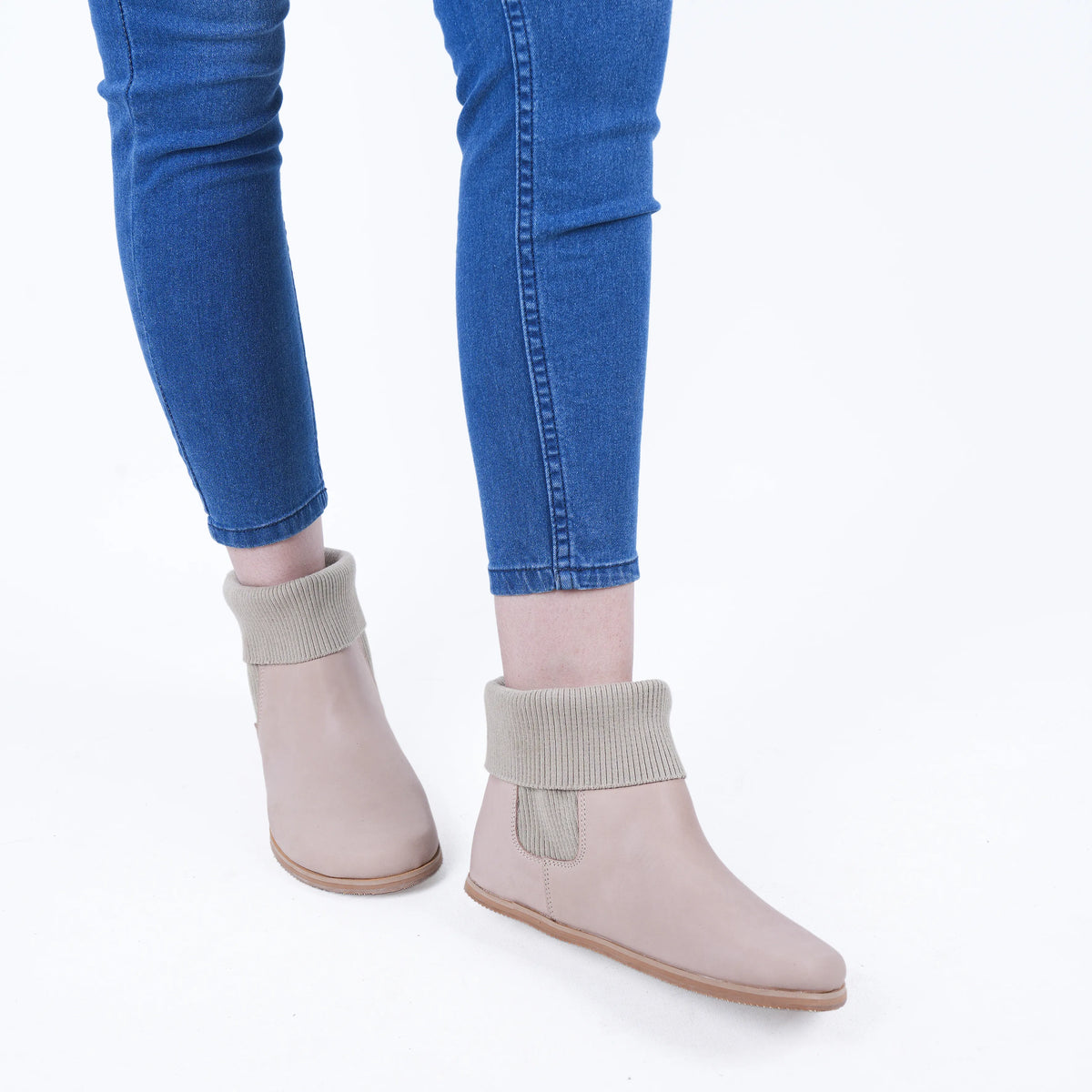 Crazy Barefoot Socks Chelsea Shoes – Eva Outsole – Undyed Crust